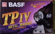 BASF TP IV 60 Metal Maxima (Position Metal) Kaseta, 1996, FOLIA