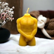 Świeca świeczka woskowa z wosku pszczelego tors