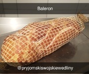 Baleron  wędzony 1kg 