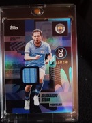 Bernardo Silva 2024-2025 Topps Man City Blue & White Delight relic /250