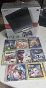 Konsola Sony PS3 + 9 gier 