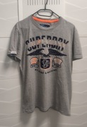 T-shirt Superdry r. L szara orzeł