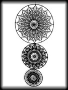 Mandala, lapacz snów 