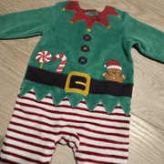 Pajac pajacyk świąteczny elf 62 niedrapki