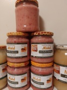 Miód wielokwiatowy z liofilizowaną żurawiną -0,6kg