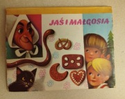 Jaś i Małgosia - książeczka 3D / pop-up (Artia Praha, 1982)