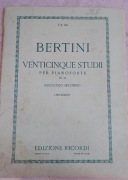 Nuty Bertoni Venticinque studii