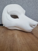 Furry wolf maska baza fursona base mask therian cosplay kemono kigurumi