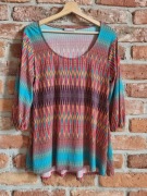 wzorzysta bluzka WALLIS