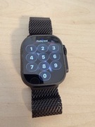 Apple Watch Ultra 2 Black 100% gw luty 26, Milanese