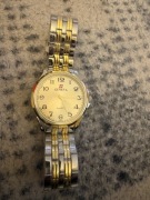 Zegarek Geneva Quartz złoto-srebrny