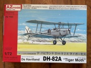 De Havilland D82A "Tiger Moth" Over Spain skala 1:72 (AZ-Model) 