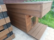 Buda dla psa, duża, ocieplona