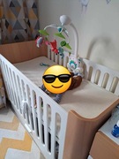 Łóżeczko dziecięce Bellamy Hoppa 140x70, z możliwością wydłużenia do 160 cm