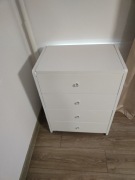 Toaletka  biała 60 x 80 x 40cm