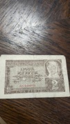 Banknot 2 Złote 1941...