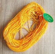 Sznurek dekoracyjny - żółty