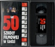 50 lat szkoły filmowej w Łodzi - 1999 rok Józef Piwkowski - kaseta VHS