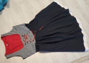 strój ludowy małgosia ludowa bawarka gorset XL 1159a