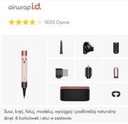 Dyson Airwrap i.d.Curly+Coily | Jak nowy | Edycja limit. Fioletowy|Oryginał