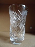 Zestaw 6 Kryształowych szklaneczek do napojów Vintage z PRL-u 2 gatunek 