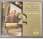 BEETHOVEN, WILHELM KEMPFF - THE LATE PIANO SONATAS - CD