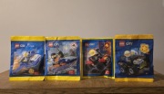 Lego City zestaw 4 nowych saszetek