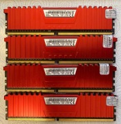 Ddr4 pamięć ram Corsair Vengeance LPX Red 32gb 4x8gb 3000MHz CL15