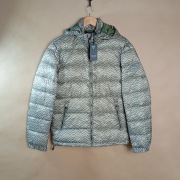 Guess Puchowa Kurtka Zimowa Męska Zielona Ecodown Nowa S