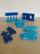 Zestaw akcesoriów do makiet kolejowych (do IKEA Lillabo) Kolekcjonerski