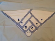 Obrus owalny bawełna +7 serwetek