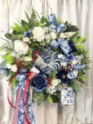 Wianek Wiosenny Granatowy