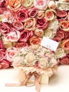 Torebka bukiet na lata komunia ślub urodziny 18nastka prezent pamiątka