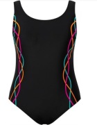 Ulla Popken jednoczęściowy strój kąpielowy r.54