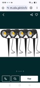 4 lampy ogrodowe led