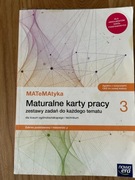 Matematyka 3 Maturalne karty pracy