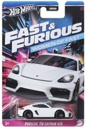 HOT WHEELS Porsche 718 GT4 HNR88 Fast & Furious