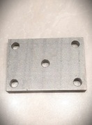 Płyta docisku resoru, mocowanie trzymanie resorów resora w przyczepach