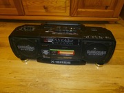 Radiomagnetofon BOOMBOX SHARP WQ-T352H(BK) sprawny do korekty