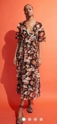 Sukienka midi maxi warehouse plisowana rozmiar 34