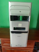 Obudowa ATX Logic Midi Tower srebrna, bez zasilacza, USB front