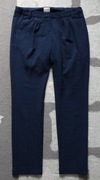 Granatowe eleganckie spodnie garniturowe ARMANI r. 134/140cm Komunia
