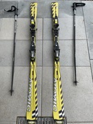 Dynamiczne Carvingowe Narty ATOMIC BETA RACE 9.18 (150cm, R 11.5m) + Kije