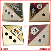 LEGO PŁYTKA 2x2 3068bpb0417 3068bpb0418 3068bpb0419 3068bpb0194 1-2-3 GRA