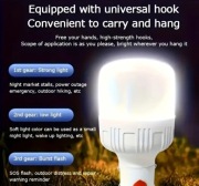 Lampka latarka kempingowa ładowane na USB