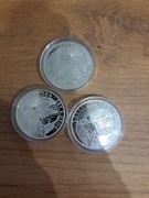 Jedno uncjowa moneta srebna