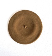 Zielony khaki beret 100% wool Fezko