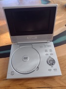 Przenośny odtwarzacz DVD DivX LCD Lazer PDVD-105HDATV - niesprawdzony
