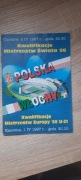 Program meczu POLSKA vs Wlochy U-21