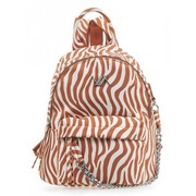 Plecak VERDE zebra eko skóra styl boho dla kobiety 